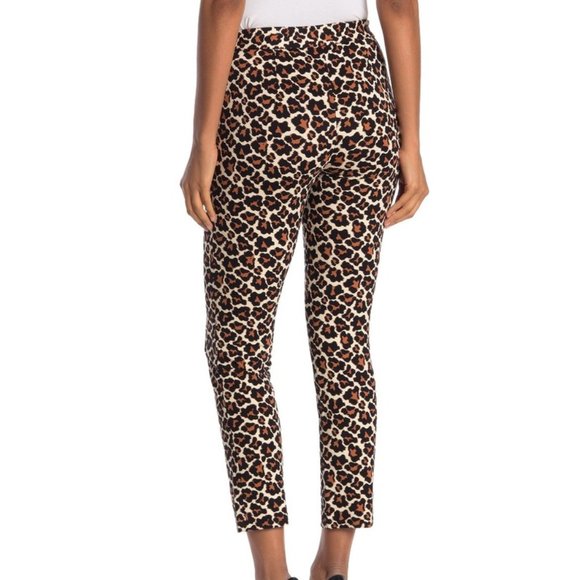 Diane Von Furstenberg Leopard Print Trousers - Picture 2 of 2